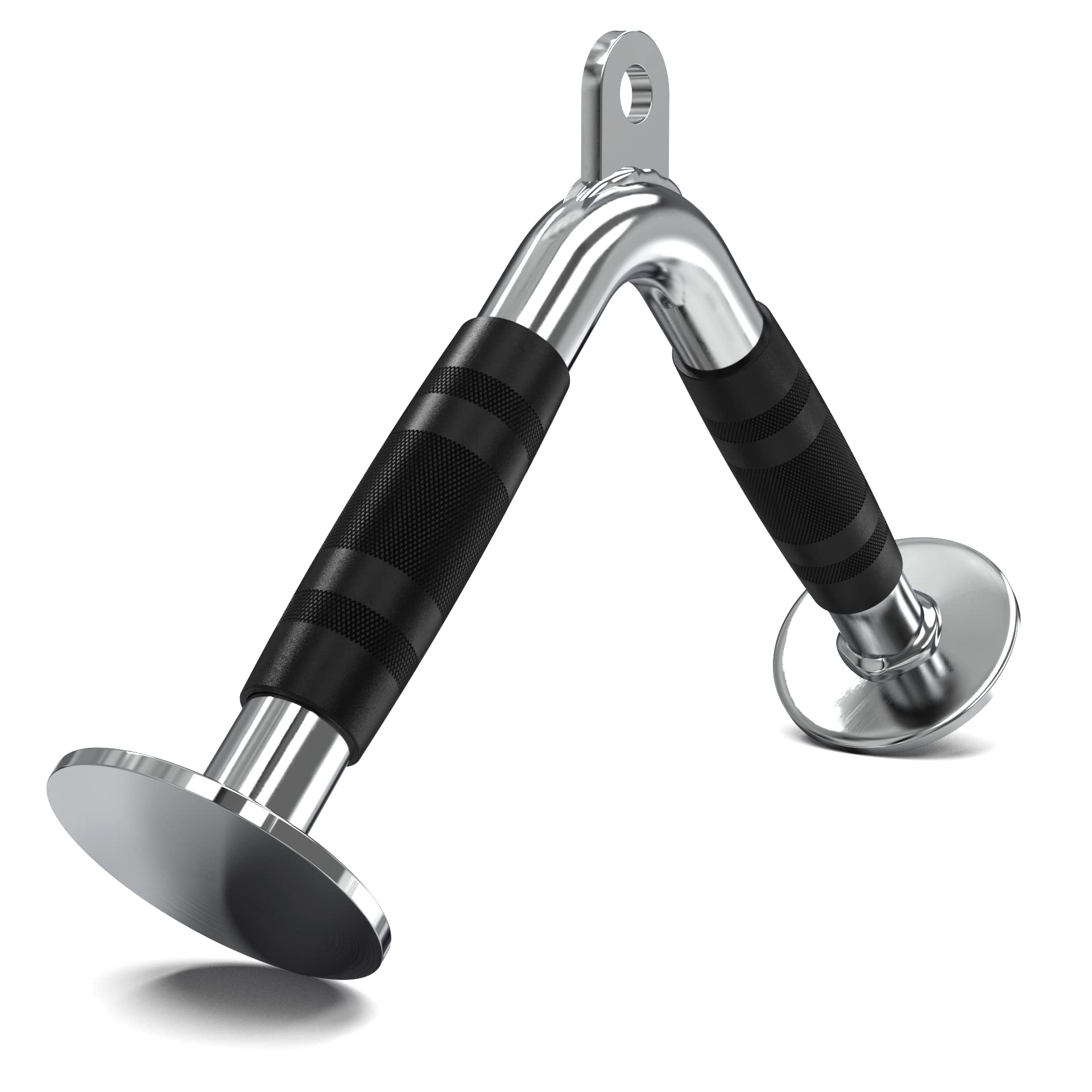 V-Handles for Cable Machine – Adjustable Gym Adjustable V-Handles for Cable Machine – Heavy Duty Steel Attachment for LAT Pulldown, Tricep & Bicep Workouts – V Bar for Home & Gym