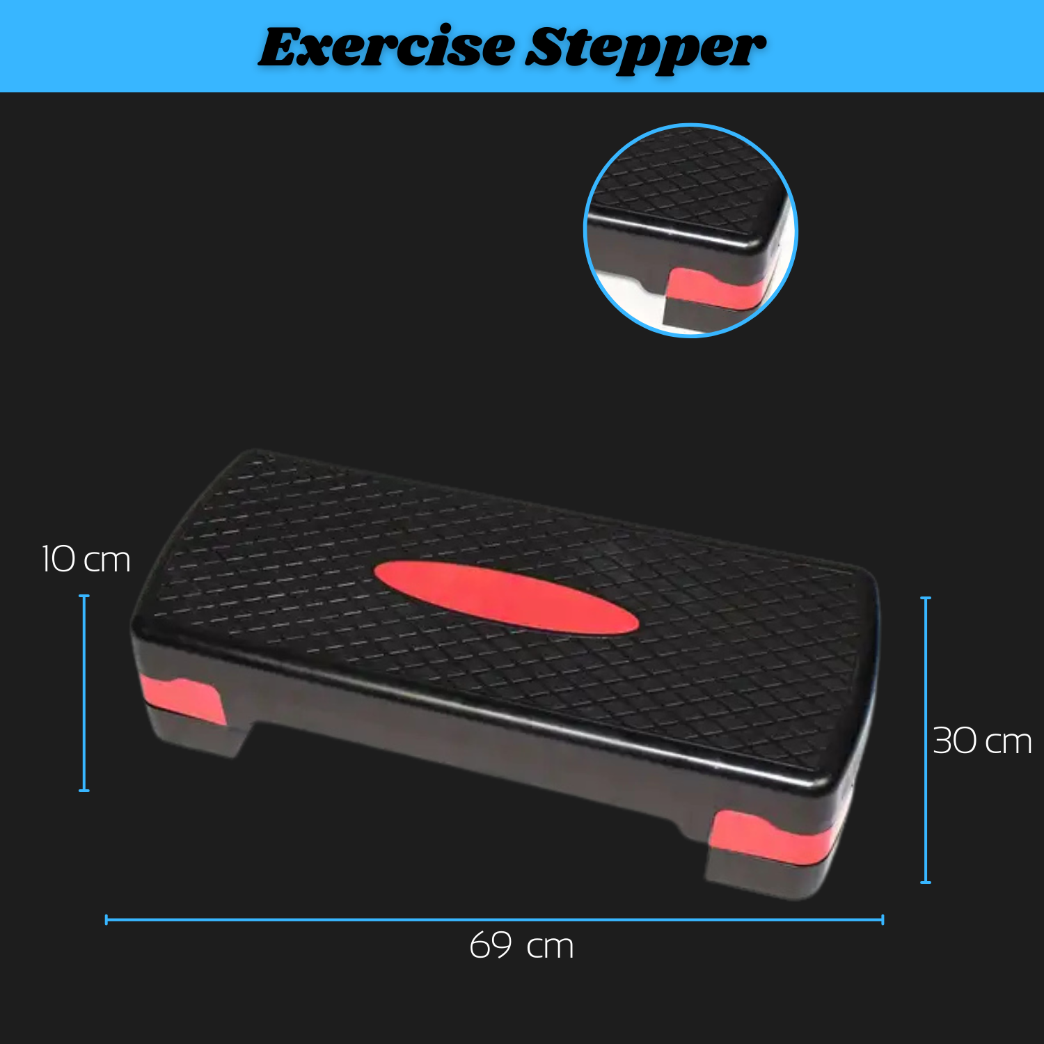 Stepper Machine for Home – Exercise Stepper & Fitness Stepper | Compact Stepper Machine for Weight Loss | Indoor Stepper, Home Workout Machine, Portable Exercise Stepper,