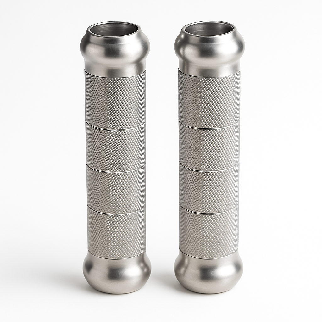 INSPIRED FITNESS Aluminium Grip | Aluminum Handle Grip for Gym Workout | Aluminium Hand Bar for Strength Training | Premium Aluminium Grip for Exercise Equipment | Anti-Slip Aluminum Handle Grip |