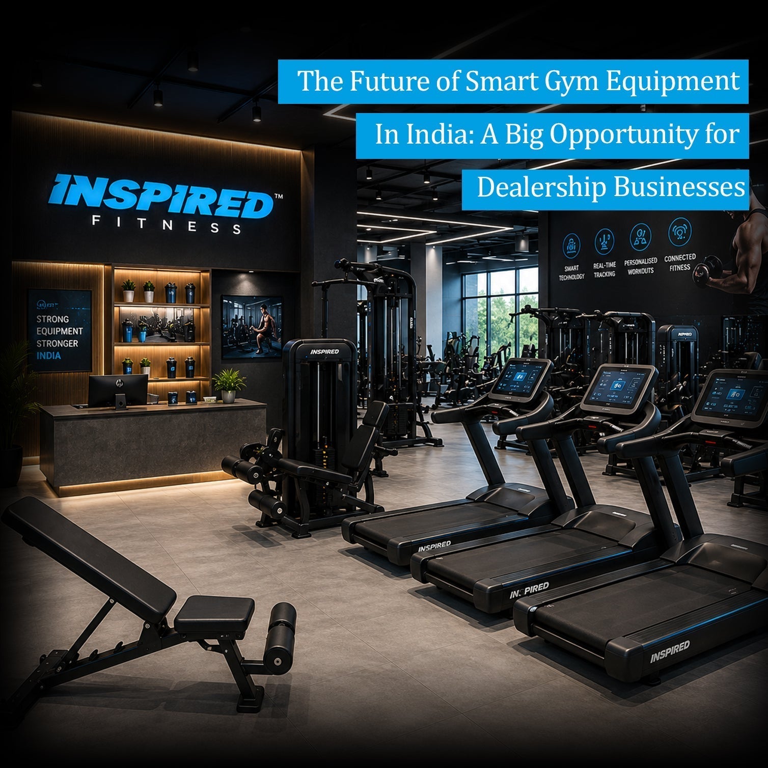 The Future of Smart Gym Equipment in India: A Big Opportunity for Dealership Businesses