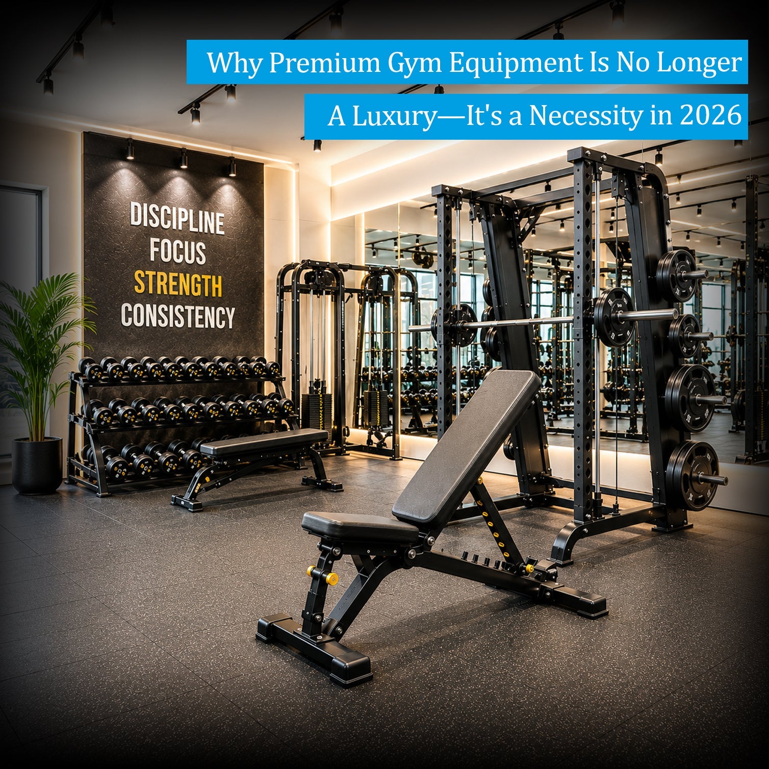 Why Premium Gym Equipment Is No Longer a Luxury—It's a Necessity in 2026