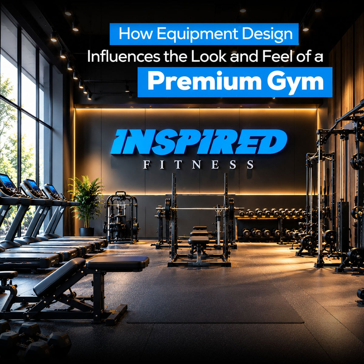 How Equipment Design Influences the Look and Feel of a Premium Gym