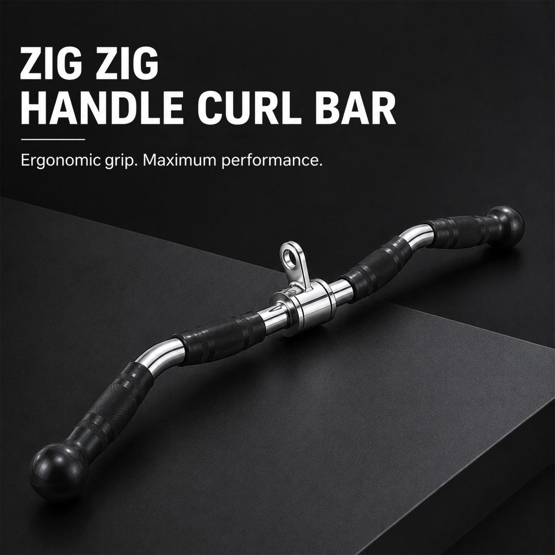 Zig Zag Handle, Curl Bar, Curl Handle