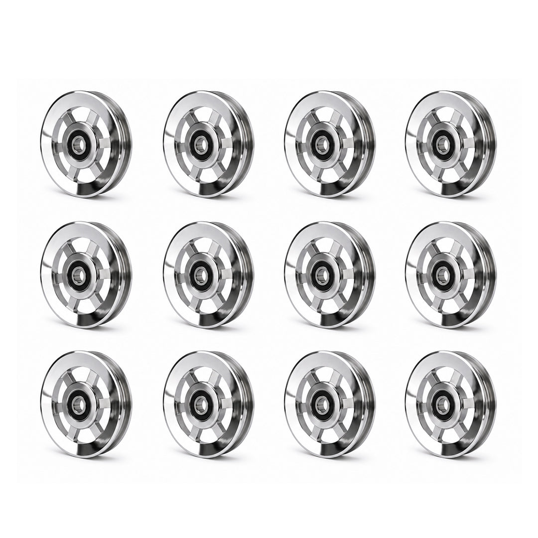 Aluminium  Pully 105 MM (IMPORTED)