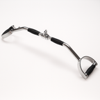 Dual High Lat Pulldown Handle Pulldown Bar | Cable Machine Attachment | Gym Pulley System | Gym Equipment Accessories | Rotating Bar with Rubber Grip | Heavy Duty Strength Training Cable Pulley