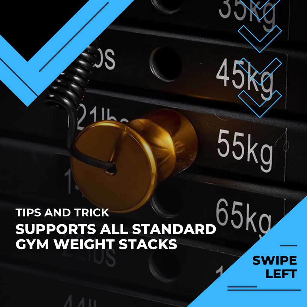 INSPIRED FITNESS Weight Stack Pin for Gym Machines | Universal Gym Machine Pin for Workout Equipment | Selectorized Weight Stack Pin for Cable Machines | Durable Fitness Machine Weight Pin