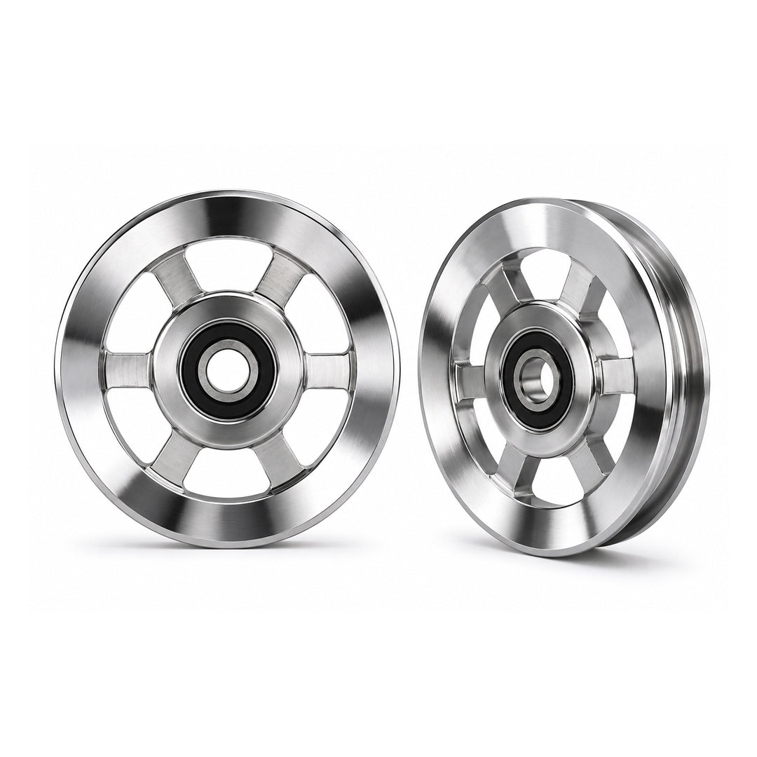 Aluminium  Pully 105 MM (IMPORTED)