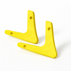 Gym Barbell Holder | Barbell Rack Wall Mount | Plastic Barbell Holder | Durable Plastic Barbell Holder for Home & Garage Gym | Olympic Bar Holder Wall Mount | Gym Barbell Holder Rack