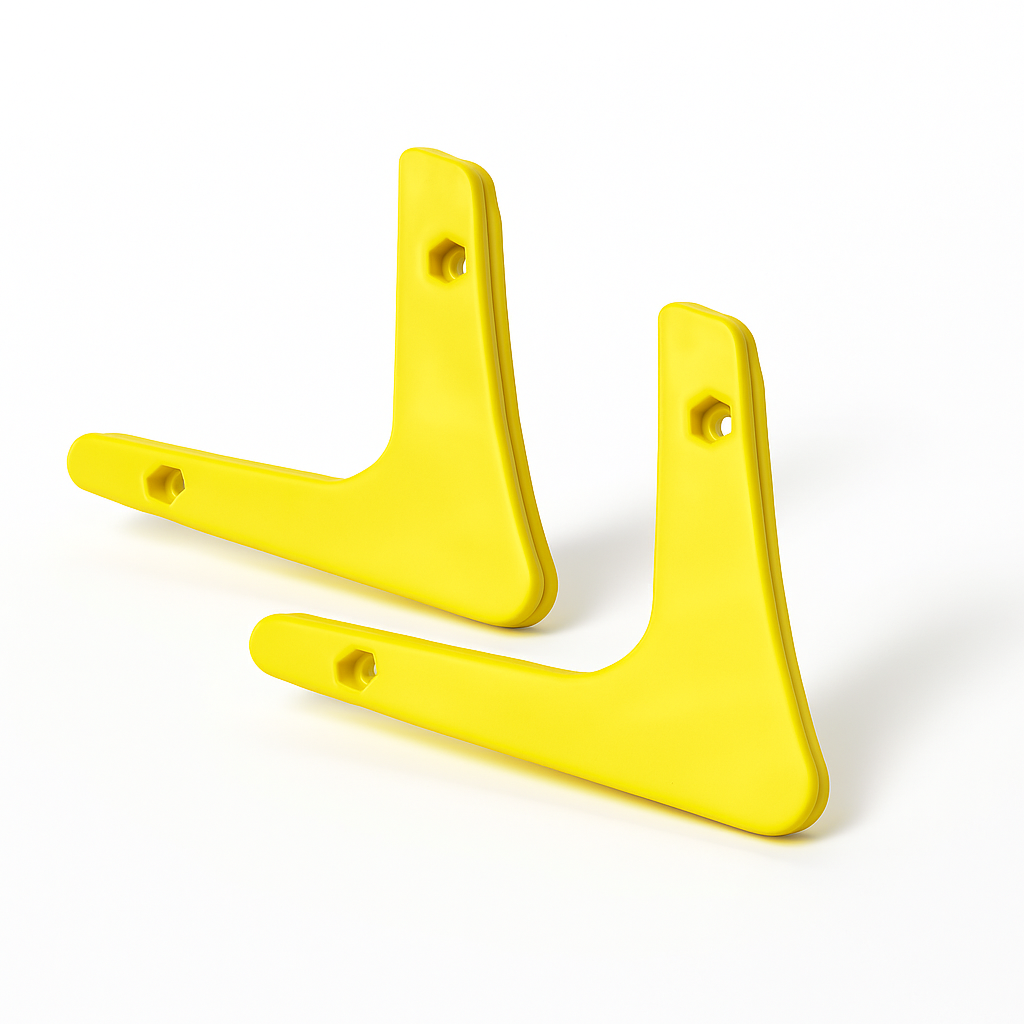 Gym Barbell Holder | Barbell Rack Wall Mount | Plastic Barbell Holder | Durable Plastic Barbell Holder for Home & Garage Gym | Olympic Bar Holder Wall Mount | Gym Barbell Holder Rack