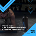 Gym Shaker Bottle 600ml – BPA Free Shaker Bottle for Gym – Shaker Cup with Mixing Ball – Sports Shaker Bottle – Gym with Storage – Plastic Bottle for Gym (Black)