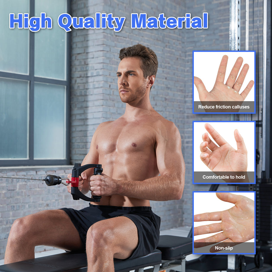 Heavy Duty Adjustable Cable Machine Handle