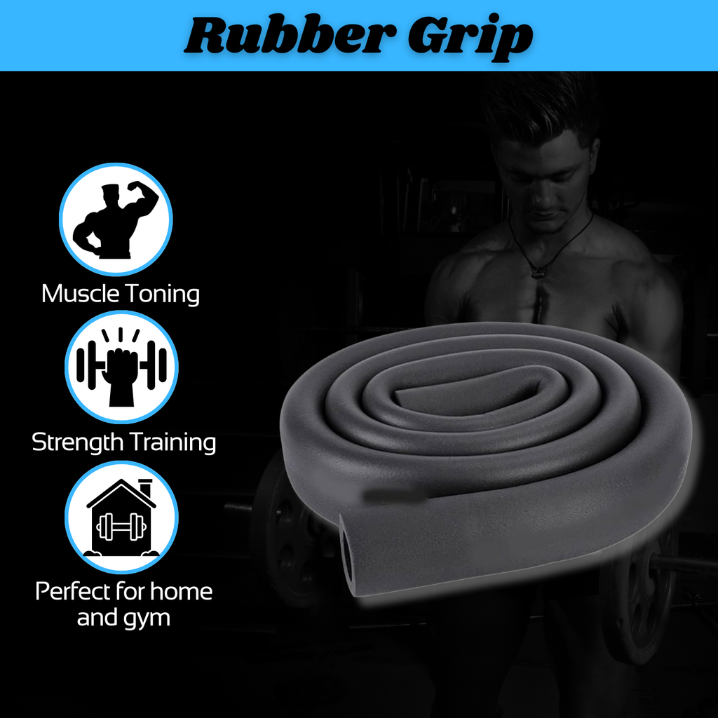 Rubber Grip Rubber Pipe Insulation Foam –Thickness | Black Foam Pipe Cover for Plumbing | Thermal Insulation Tube for Air Conditioner,– Rubber Grip Rubber Pipe – Black Cover