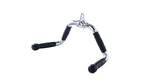 Heavy Duty Workout Cable Bar with Rubber Handgrips for Fitness & Strength Training