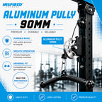 INSPIRED FITNESS Aluminium Pully 90mm