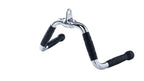 Heavy Duty Workout Cable Bar with Rubber Handgrips for Fitness & Strength Training
