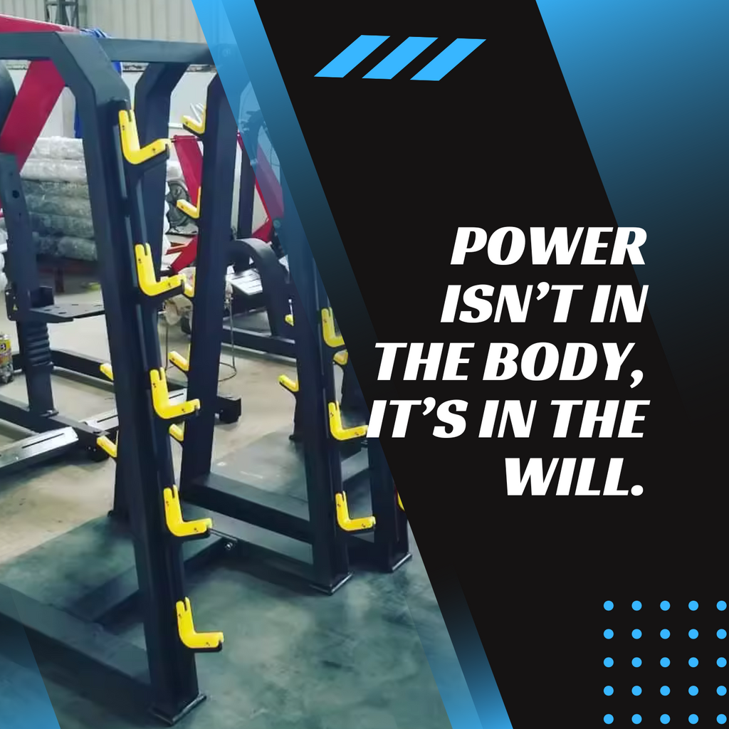 Gym Barbell Holder | Barbell Rack Wall Mount | Plastic Barbell Holder | Durable Plastic Barbell Holder for Home & Garage Gym | Olympic Bar Holder Wall Mount | Gym Barbell Holder Rack