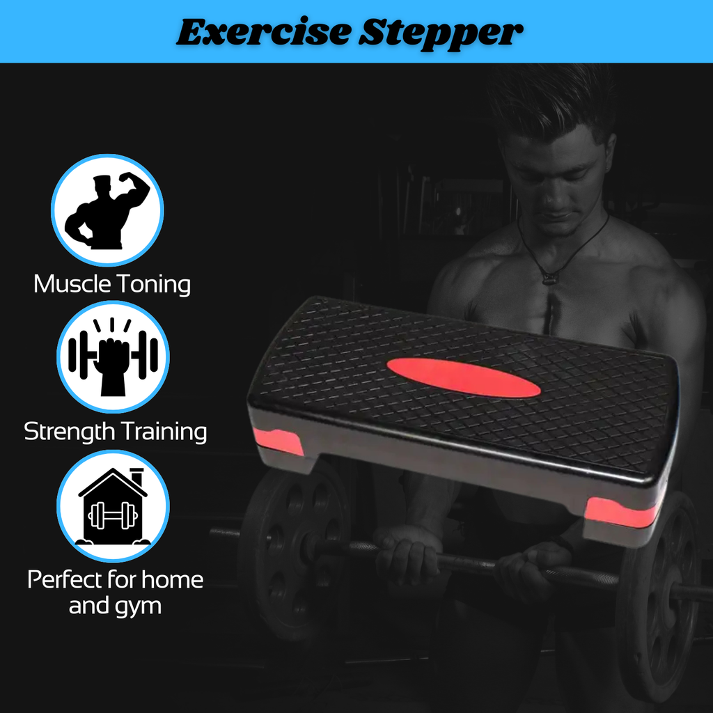 Stepper Machine for Home – Exercise Stepper & Fitness Stepper | Compact Stepper Machine for Weight Loss | Indoor Stepper, Home Workout Machine, Portable Exercise Stepper,