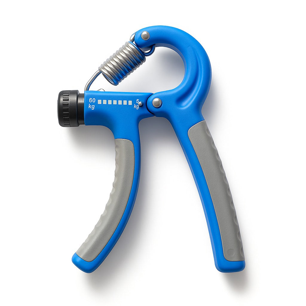 Hand Grip Strengthener Adjustable Hand Gripper, Wrist Exerciser, Grip Exerciser for Men, Hand Gripper for Gym, Hand Exerciser for Strength, Finger Strengthener (5-60kg Adjustable) (Blue)