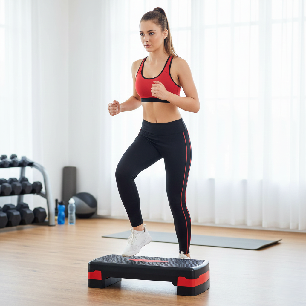 Stepper Machine for Home – Exercise Stepper & Fitness Stepper | Compact Stepper Machine for Weight Loss | Indoor Stepper, Home Workout Machine, Portable Exercise Stepper,