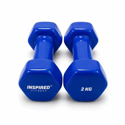 2Kg Vinyl dumbbells' pair
