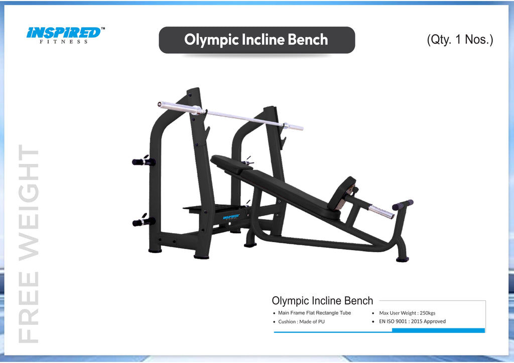 INSPIRED FITNESS FULL IMPORTANT GYM SETUP DEZIRE SERIES RS.12,49,999/-