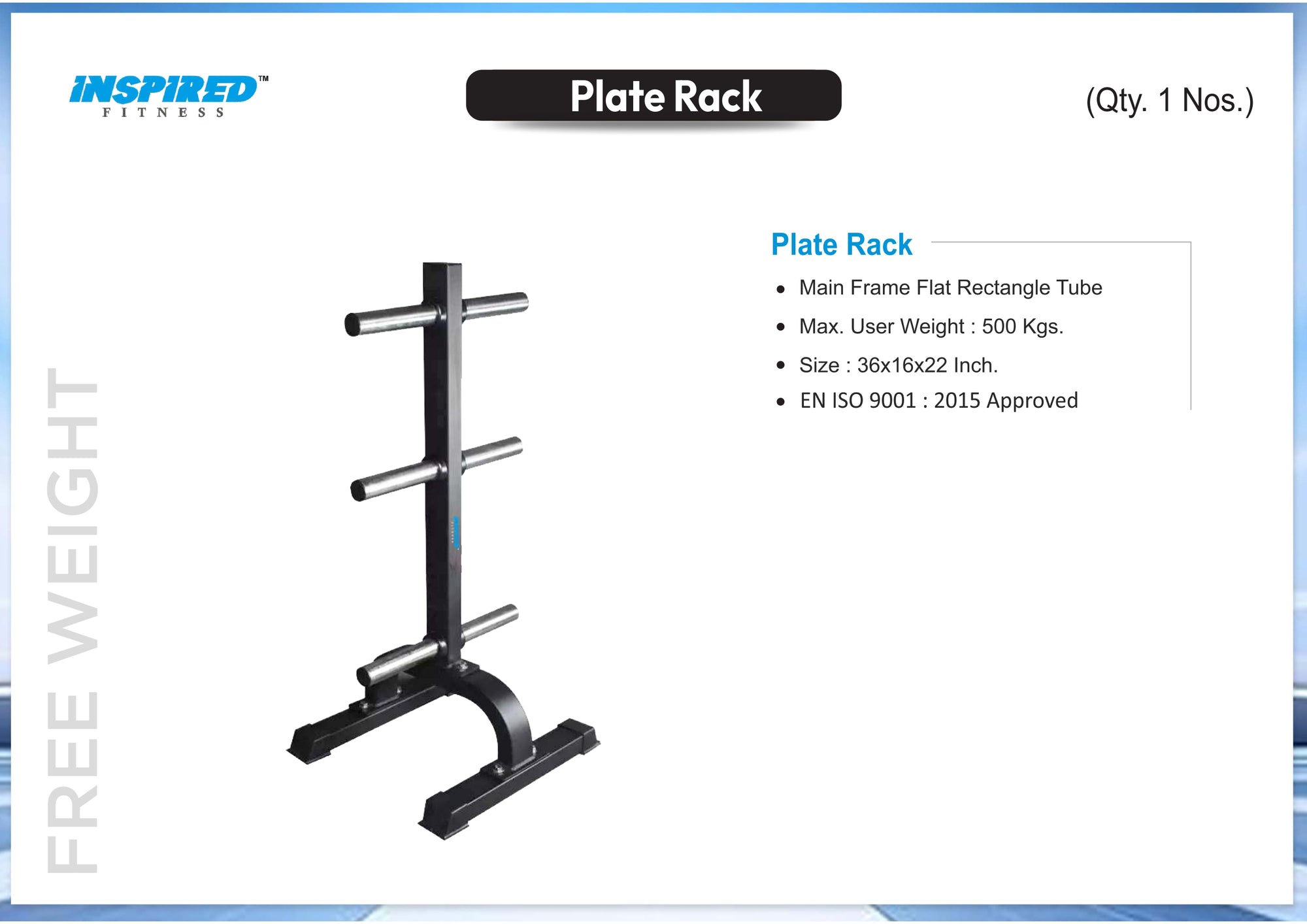 INSPIRED FITNESS FULL IMPORTANT GYM SETUP DEZIRE SERIES RS.12,49,999/-