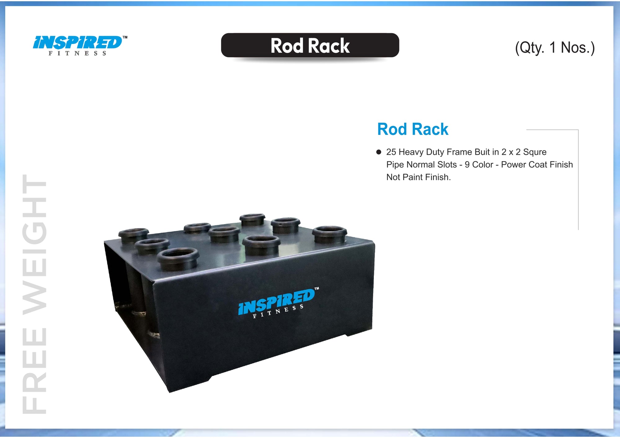 INSPIRED FITNESS FULL IMPORTANT GYM SETUP DEZIRE SERIES RS.12,49,999/-