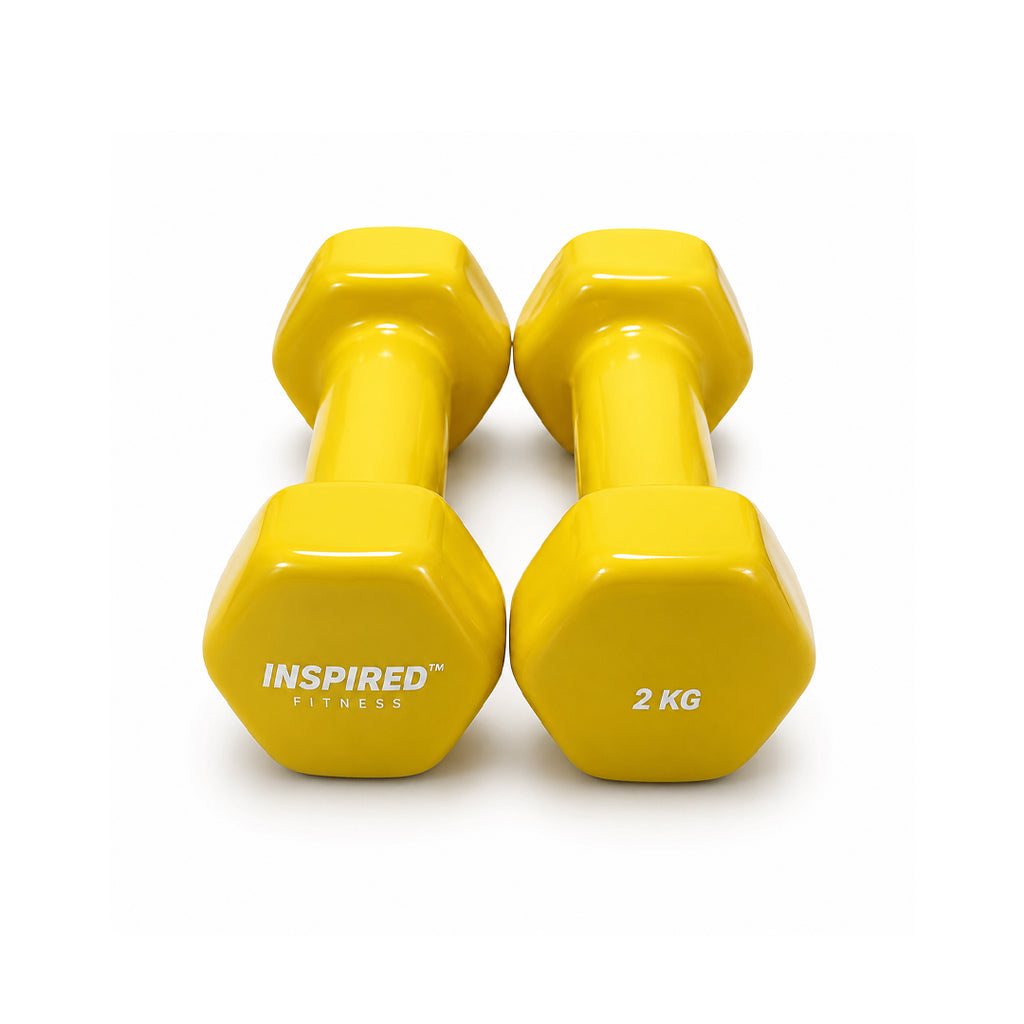 1kg Vinyl Dumbbells Pair