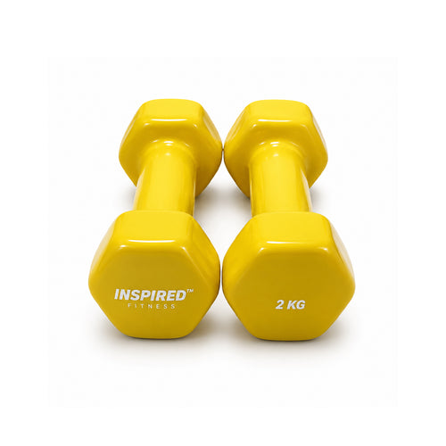 1kg Vinyl Dumbbells Pair