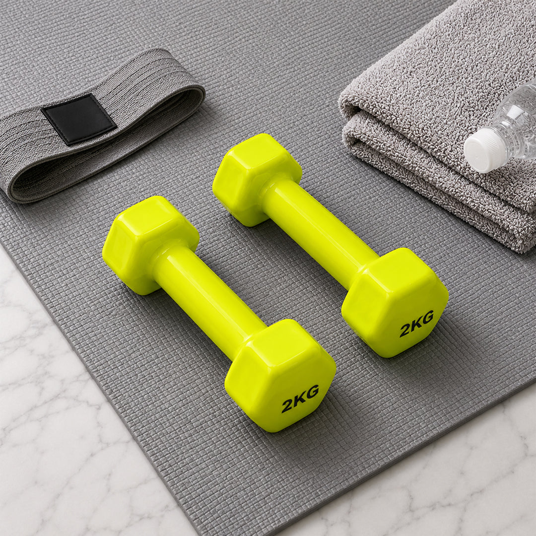 Product Description – 2 KG Vinyl Dumbbell