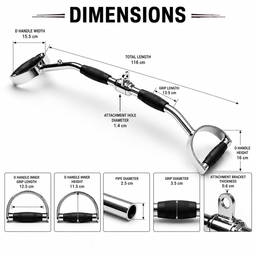 Heavy Duty Hi Pully D Handle