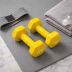 1kg Vinyl Dumbbells Pair
