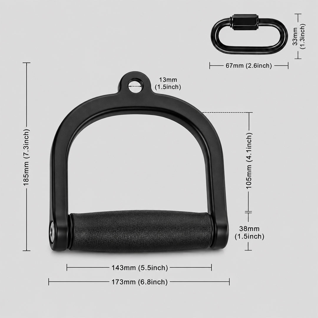 D Handle for gym