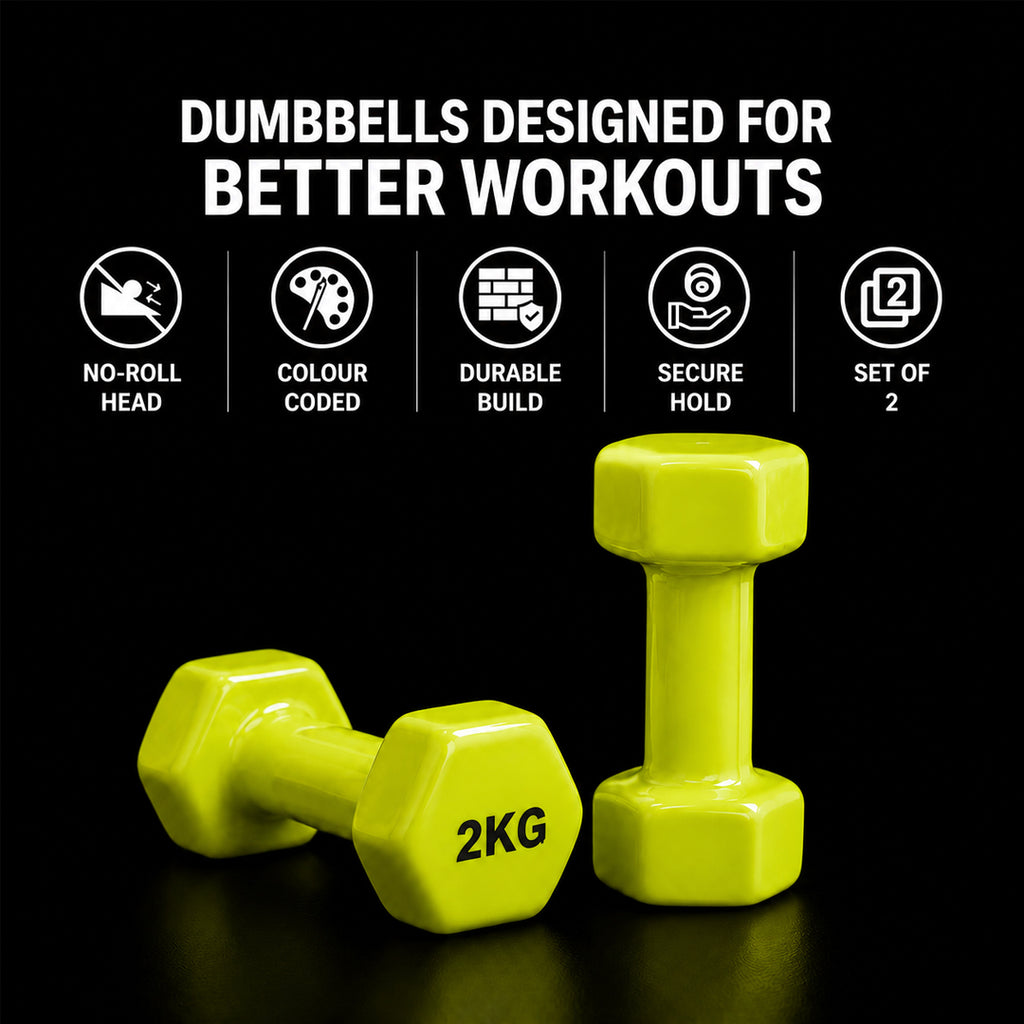 Product Description – 2 KG Vinyl Dumbbell