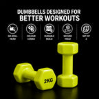 Product Description – 2 KG Vinyl Dumbbell
