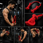 Ergonomic Tricep Rope for Gym