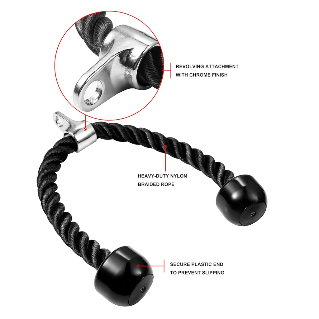Trishape Rope for Gym
