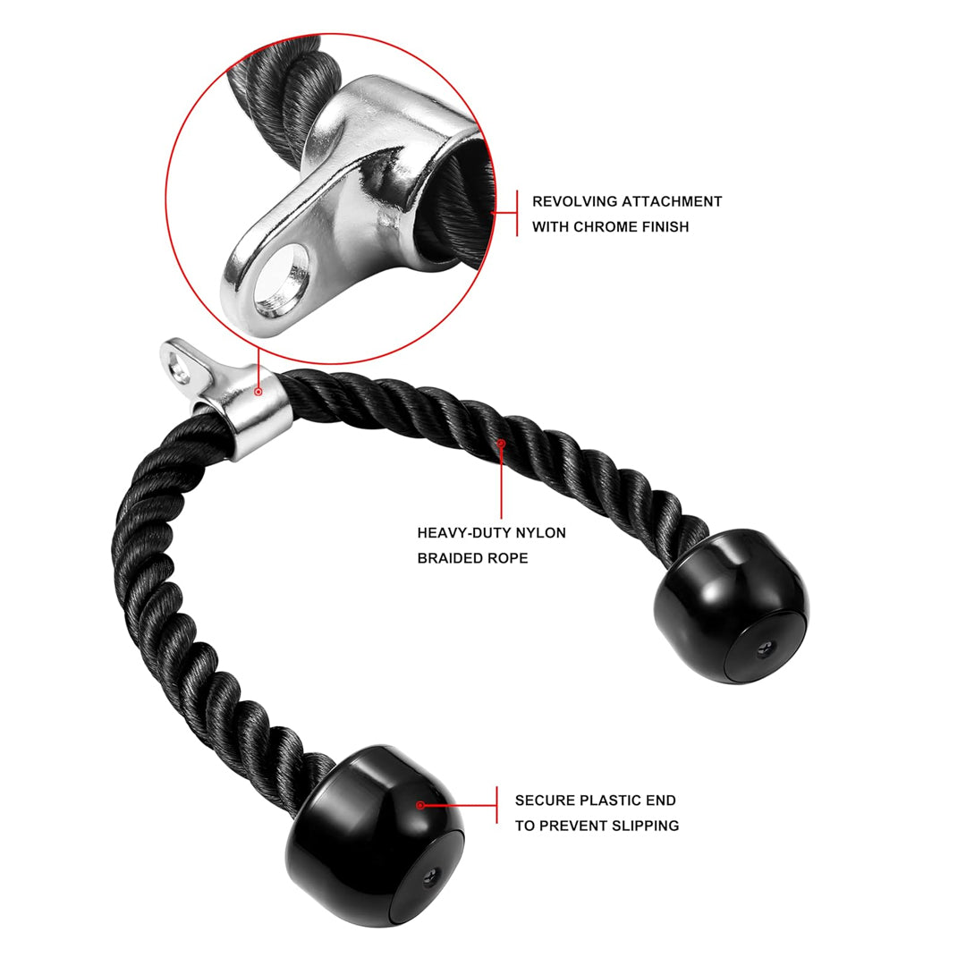 Trishape Rope for Gym