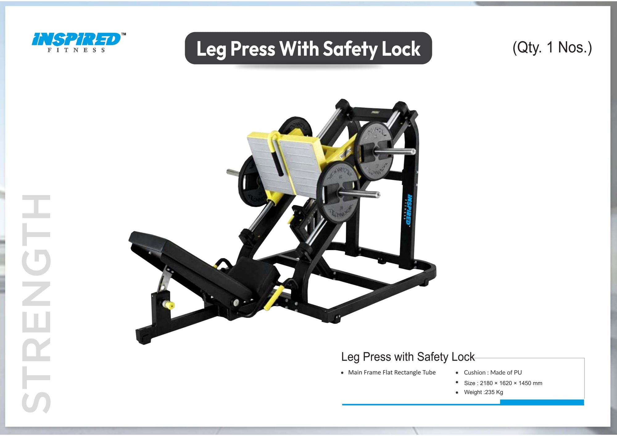 INSPIRED FITNESS COMMERCIAL GYM SETUP LMN SERIES RS. 11,49,999