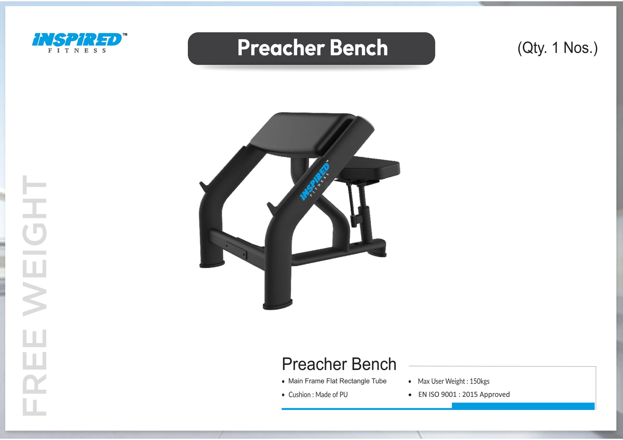 INSPIRED FITNESS COMMERCIAL GYM SETUP LMN SERIES RS. 11,49,999