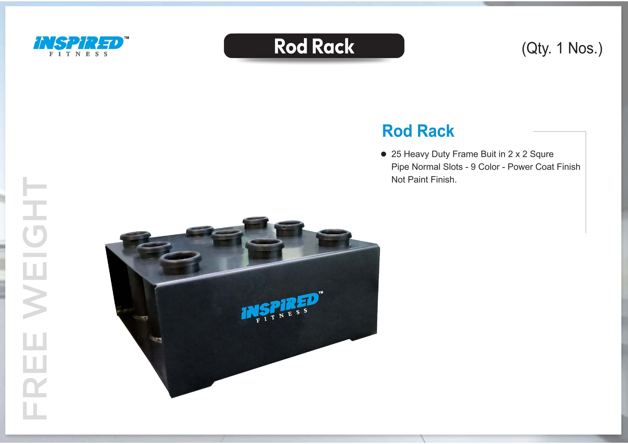 INSPIRED FITNESS COMMERCIAL GYM SETUP LMN SERIES RS. 11,49,999