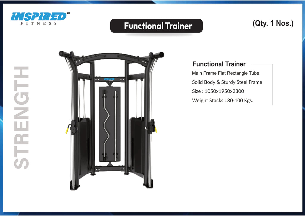 INSPIRED MAT-X Series Premium Gym Equipment Package – ₹19,99,999