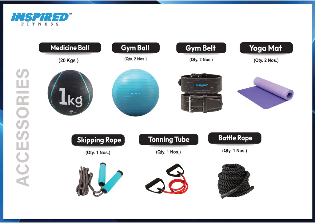 INSPIRED MAT-X Series Premium Gym Equipment Package – ₹19,99,999