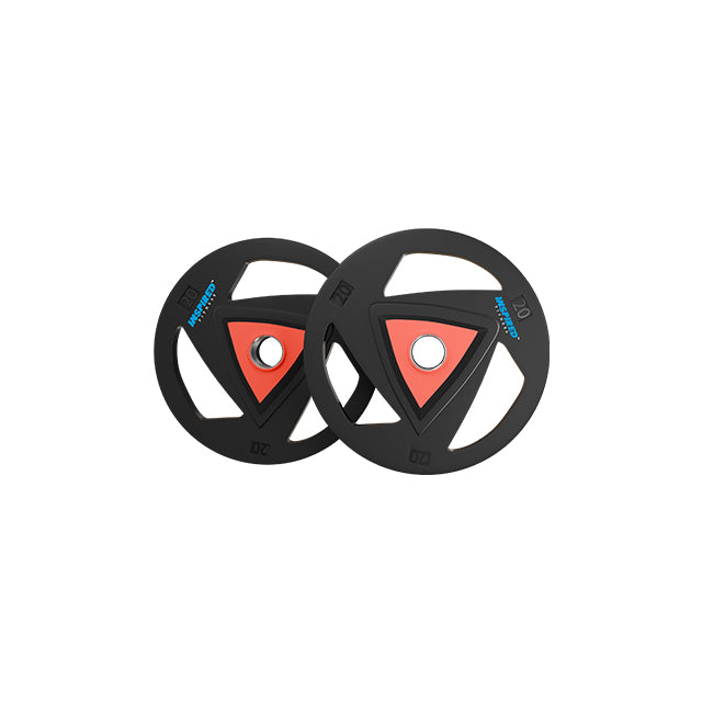 Inspired Fitness – N2 Rubber Coated Olympic Plates (2.5KG to 25KG)