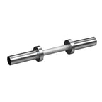 INSPIRED FITNESS Olympic Dumbbell Rod | Dumbbell Handle Bar for Weightlifting | Steel with Chrome Finish | Heavy Duty | Adjustable Weightlifting | Dumbbell Handle Bar for Home Gym | 2-Inch Olympic Rod | with Knurled Grip