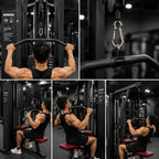 Gym Cable S Lock Steel (IMPORTED) Set of 2