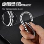 Gym Cable S Lock Steel (IMPORTED) Set of 2