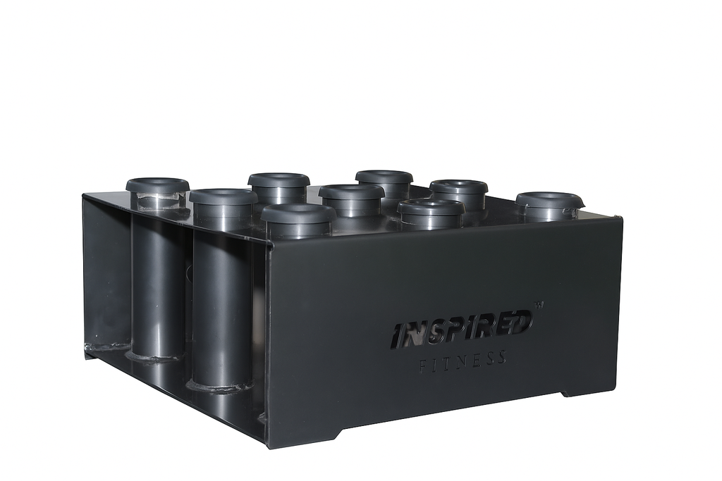 Barbell Rod Storage Stand – 9 Holder | Inspired Fitness