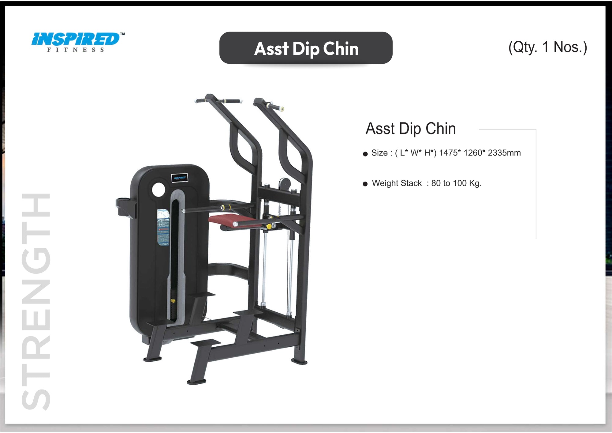 INSPIRED FITNESS FULL IMPORTANT GYM SETUP SUPREME SERIES RS.19,49,999/-