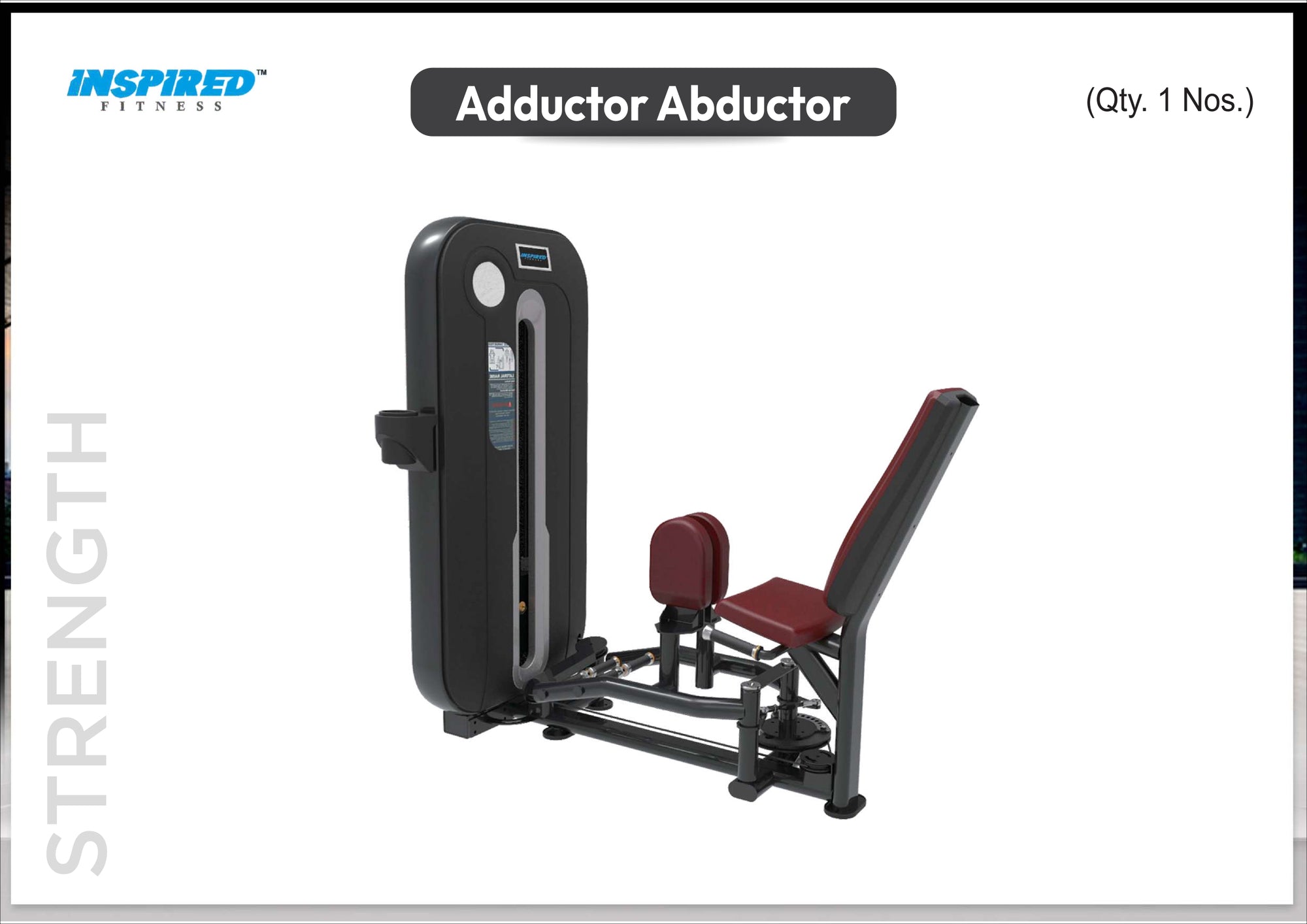 INSPIRED FITNESS FULL IMPORTANT GYM SETUP SUPREME SERIES RS.19,49,999/-